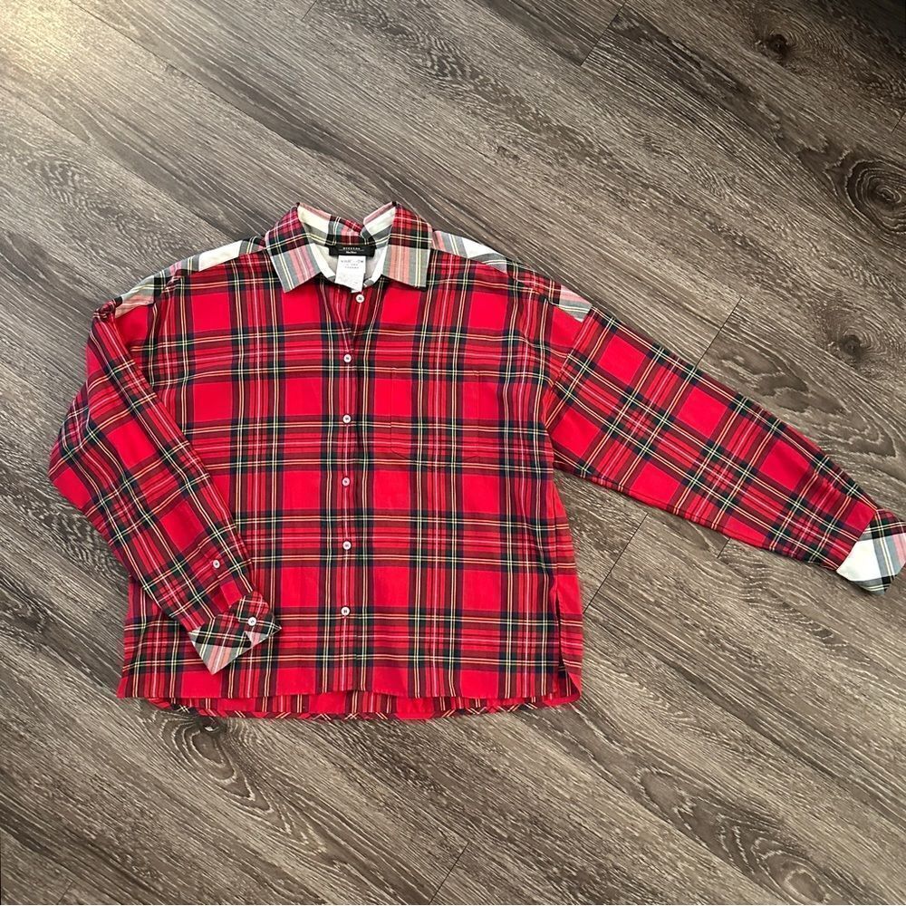 WEEKEND MAX MARA Juglas tartan cotton shirt